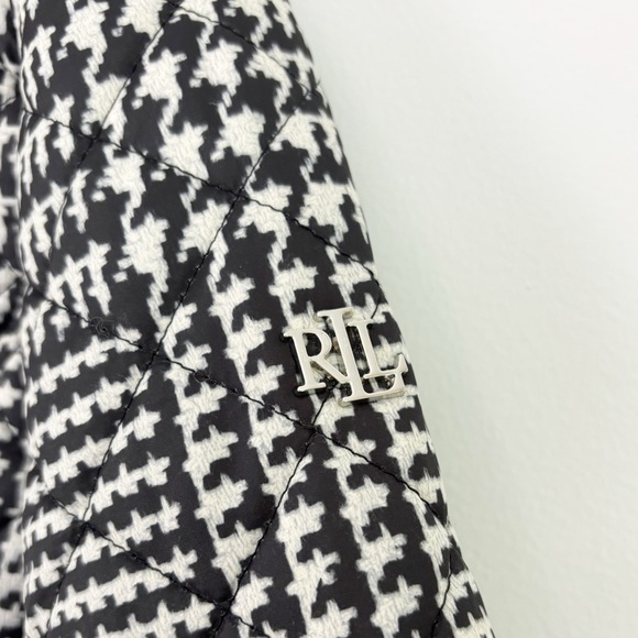 Lauren Ralph Lauren Plaid Quilted Sherpa Collar Button Down Jacket Size Large - Picture 7 of 16